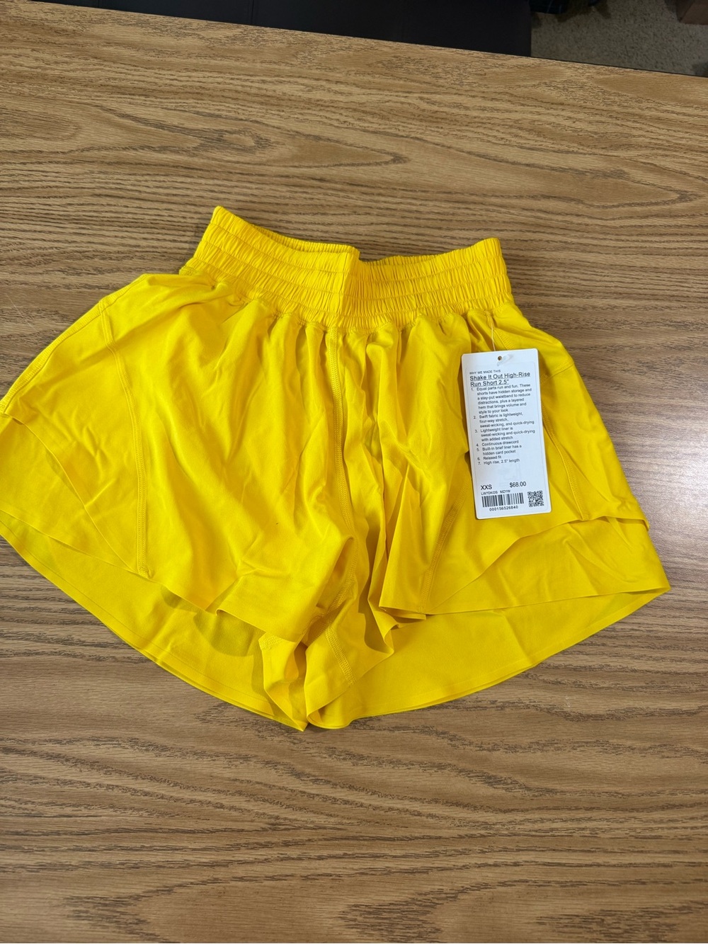 lululemon Shake it out High-Rise Run Shorts
